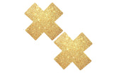 Neva Nude Golden Fairy Dust X Factor Womens Nipple Pasties Fancy Dress Ups